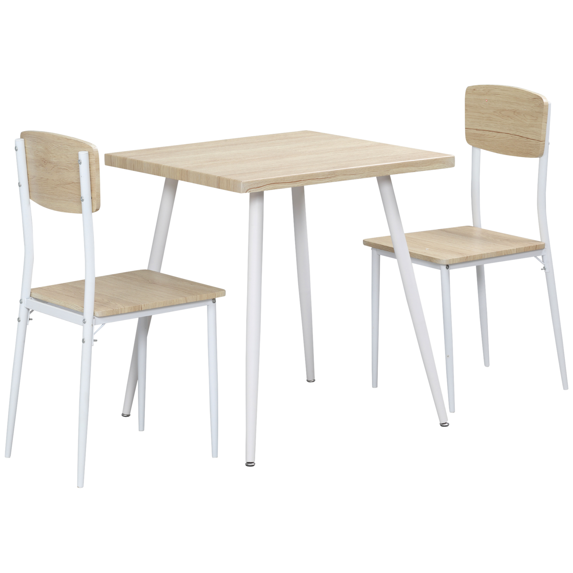 Ensemble de table à manger MDF Bois naturel, HOMCOM