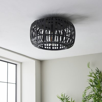 Millie Bamboo Cage Ceiling Light SO'HOME