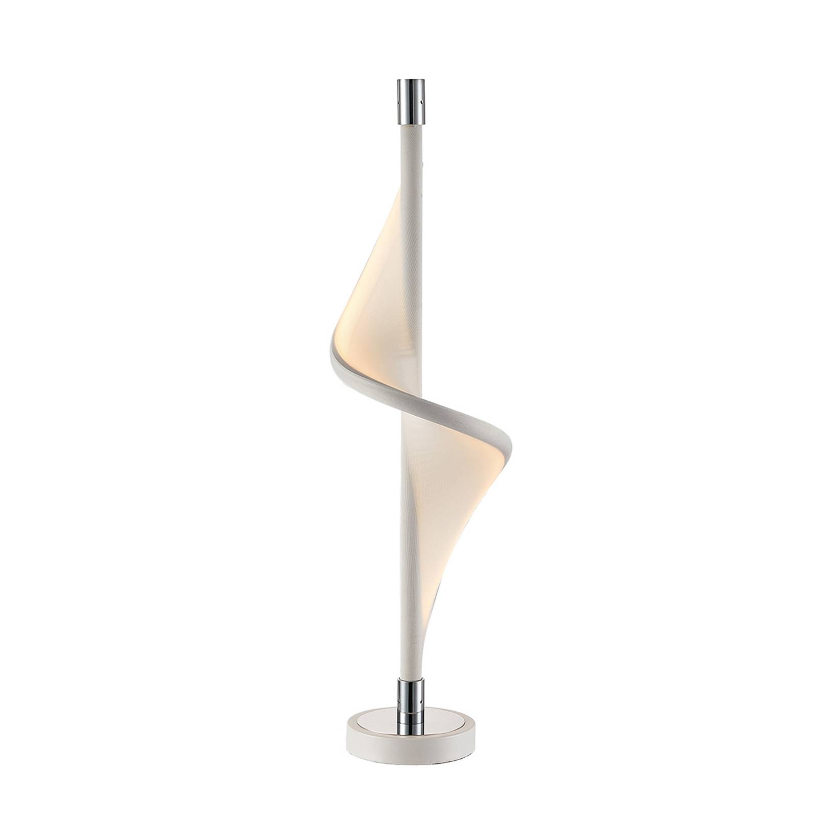 Lampe à poser en textile moderneLED, Edano, LUCANDE