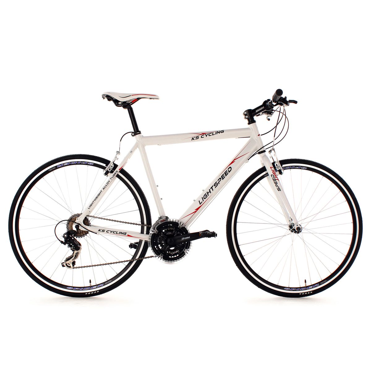 V lo route alu 28 lightspeed blanc Ks La Redoute