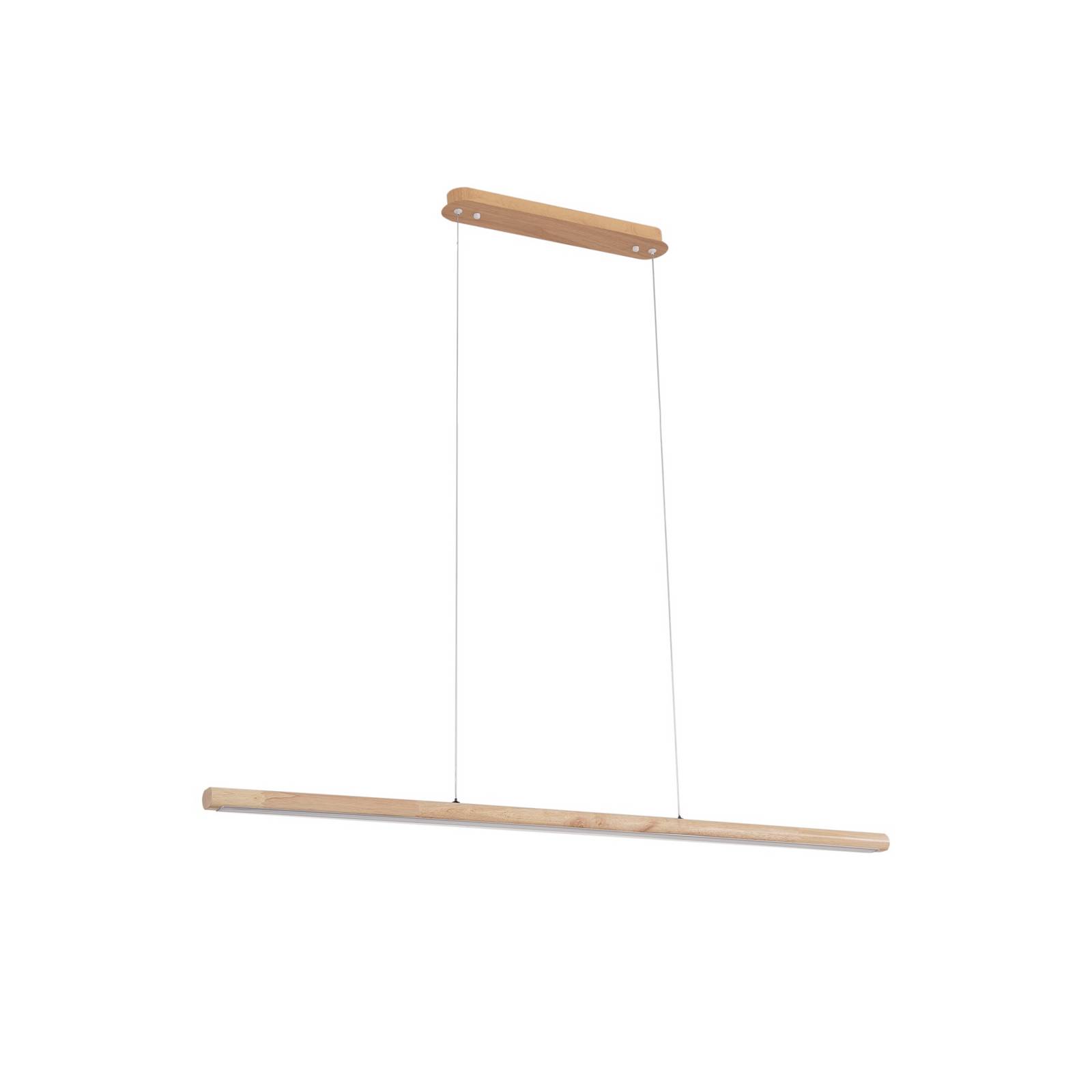 Suspension en bois moderneLED, Maruta, LUCANDE