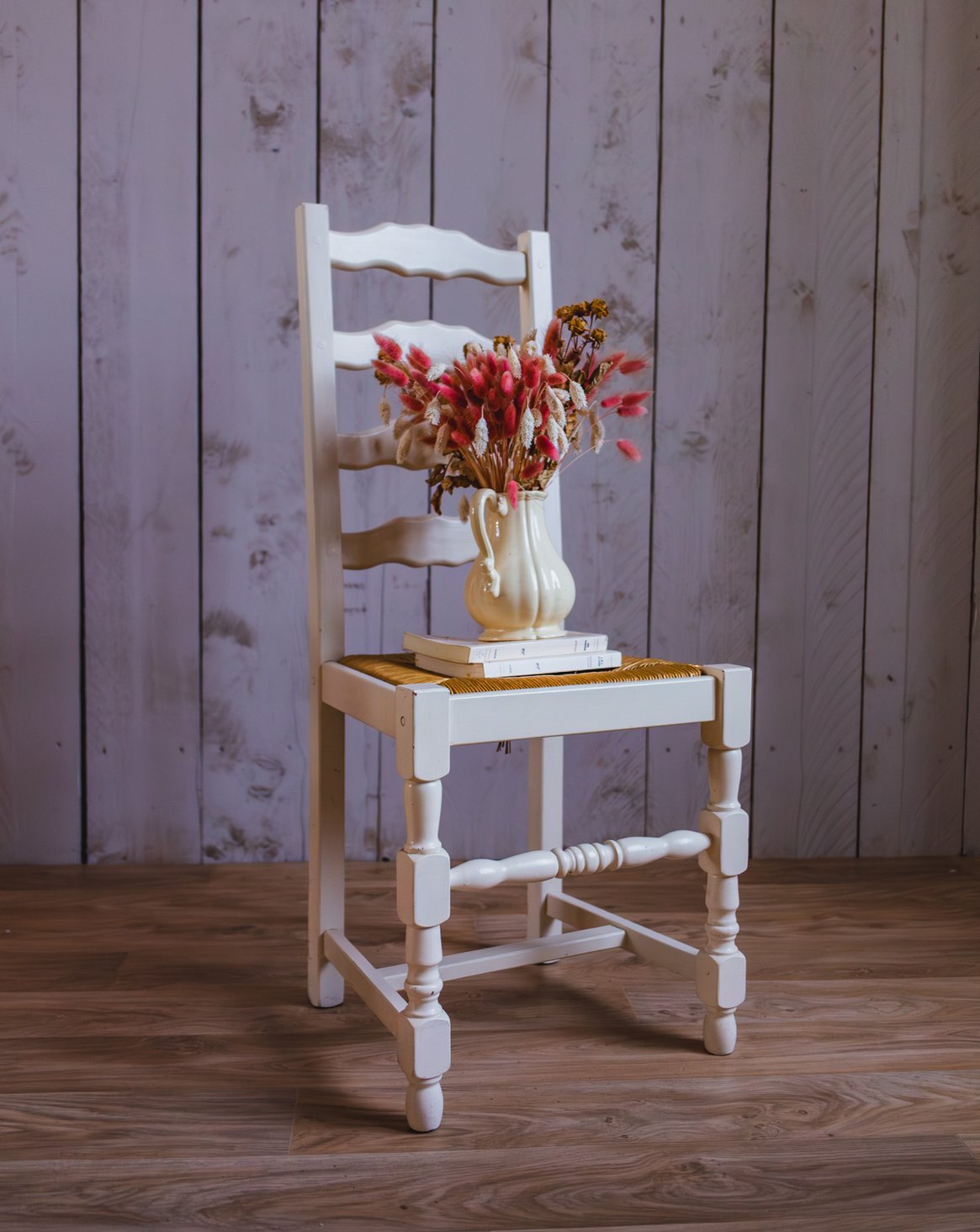 Chaise en bois Alma N°1321 - Bon état, DEBONGOUT