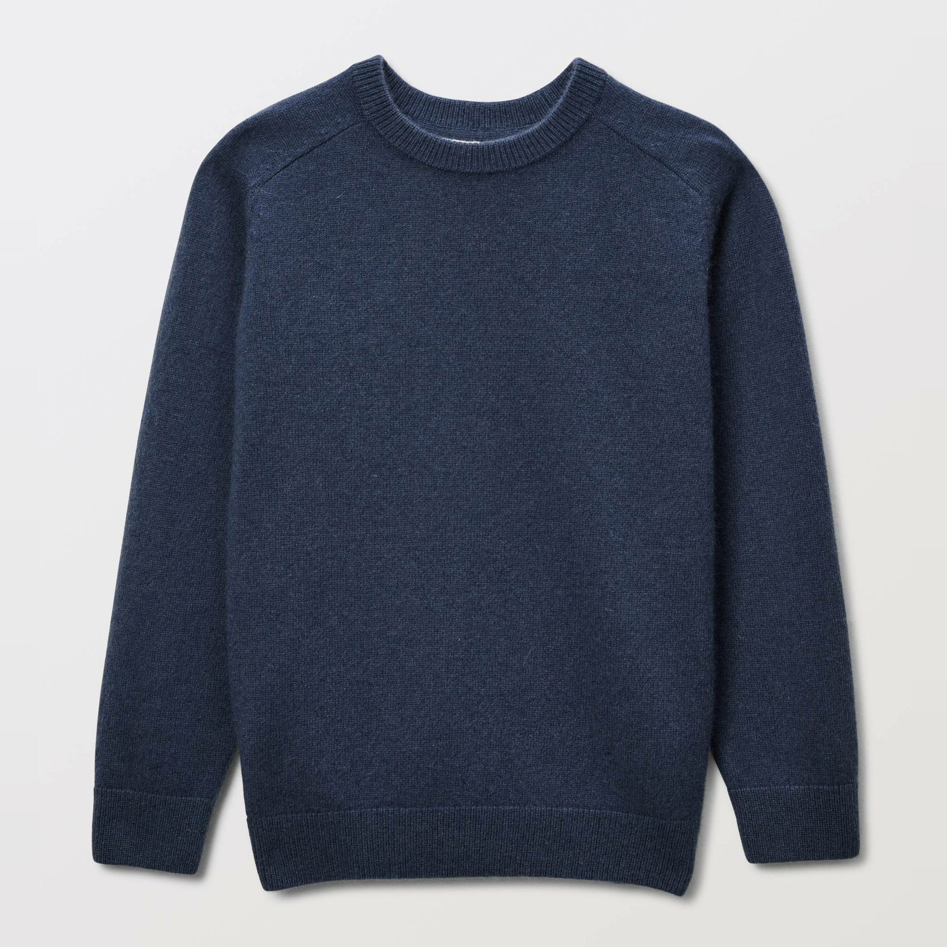 Pull uni col rond en 100% cachemire, MONOPRIX