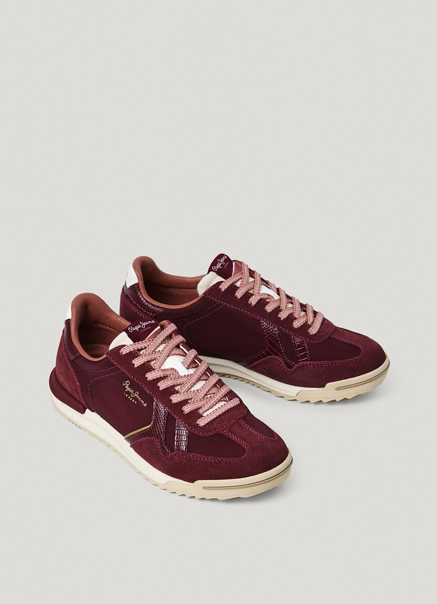 Sneakers van gemengde materialen MARVIN MUSE, PEPE JEANS
