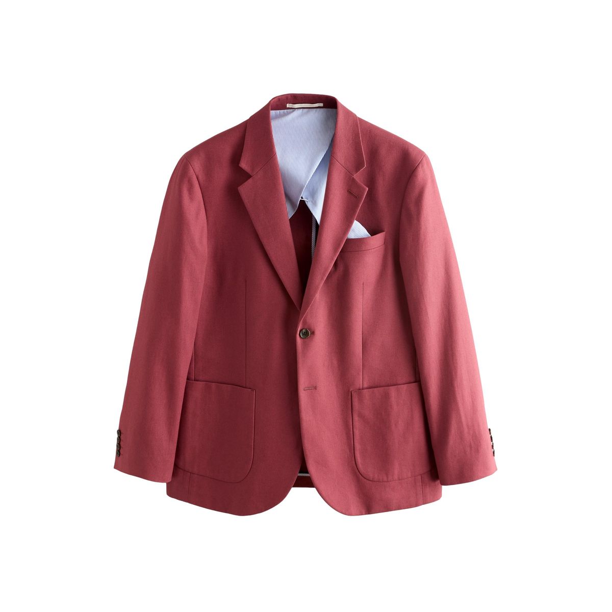 Veste de costume décontractée en lin mélangé, NEXT