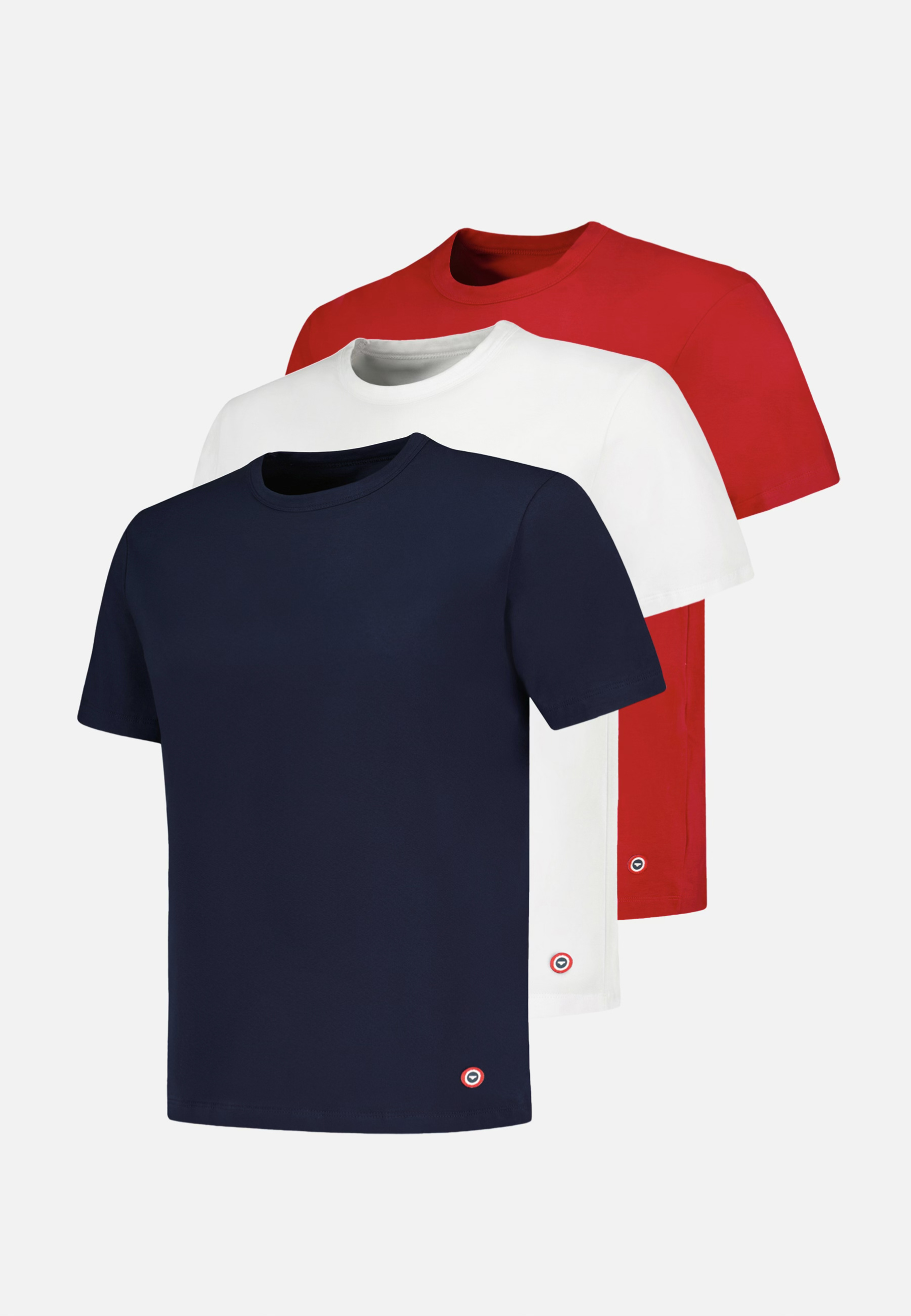 Lot de 3 T-shirts manches courtes en coton Formidable, LE SLIP FRANCAIS