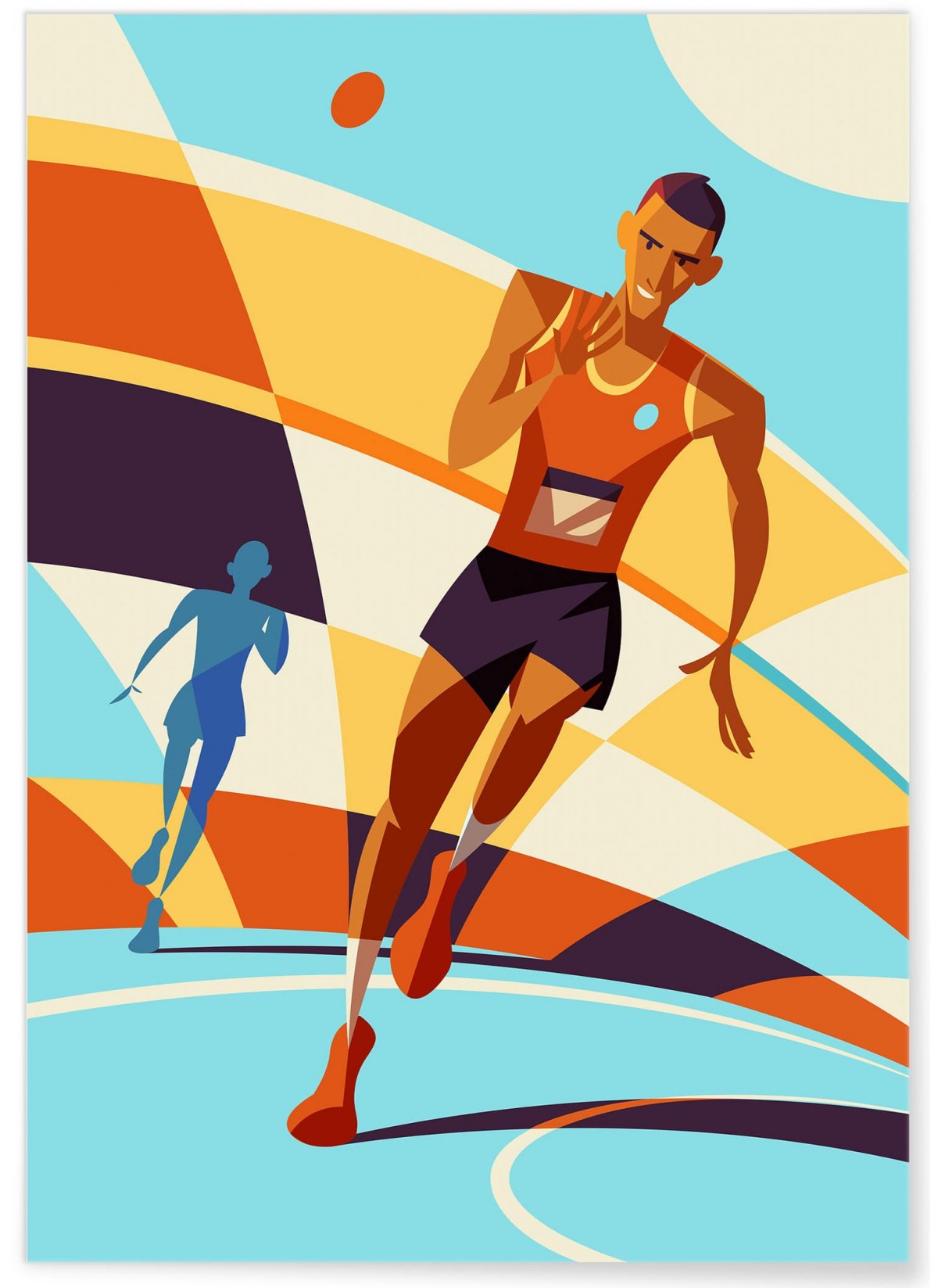 Affiche Athlétisme, L'AFFICHERIE