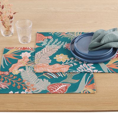 Set of 2 Tropic Printed Anti-stain Placemats LA REDOUTE INTERIEURS