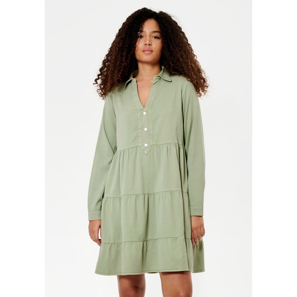 Robe discount babydoll verte