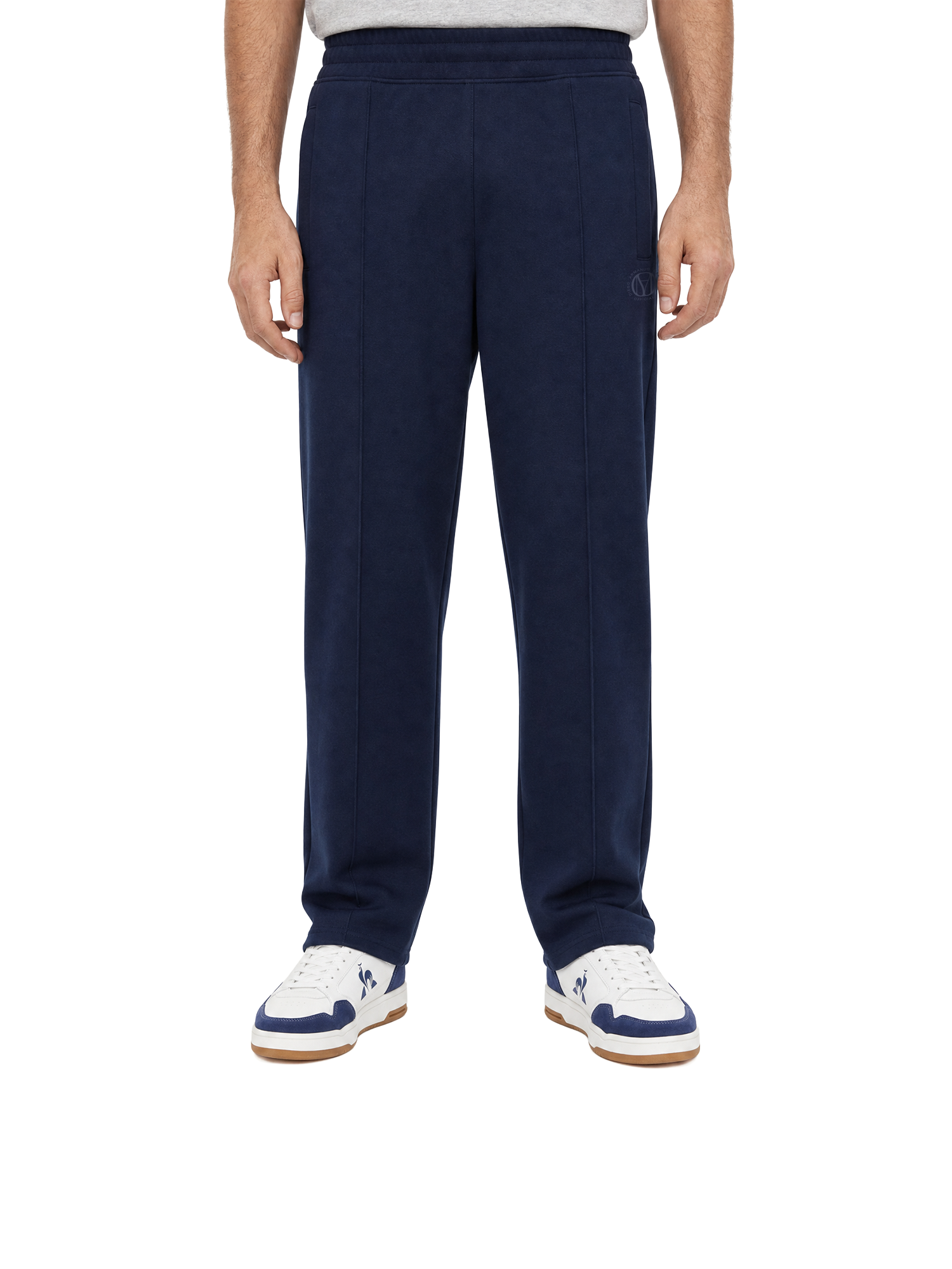 Pantalon loose Le Coq Sportif x Maradona effet piqué LCS CUP, LE COQ SPORTIF