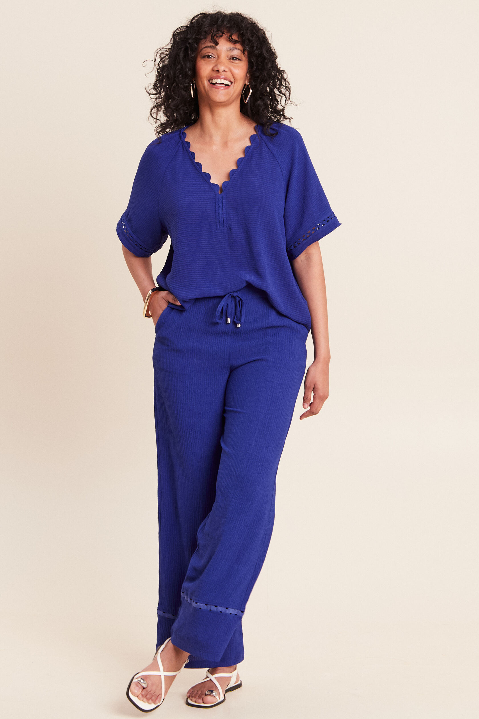 Combinaison Femme Été Col V Manches Courtes Loose - Jumpsuit Décontractée Couleurs Unies Respirante Et Confortable - Parfaite Pour Plage, Vacances Et Quotidien