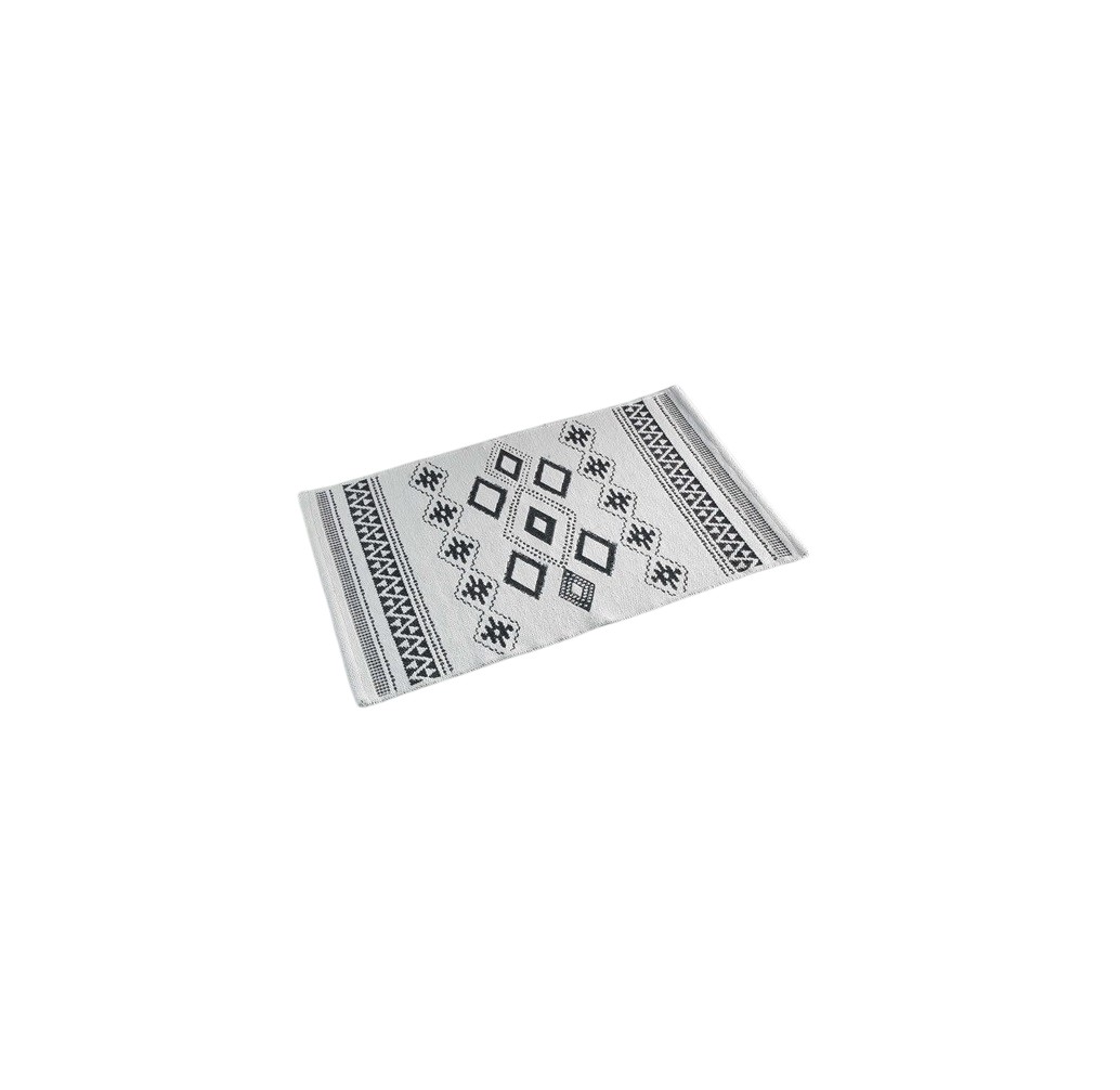 Tapis rectangle coton jacquard Inca, EDEN