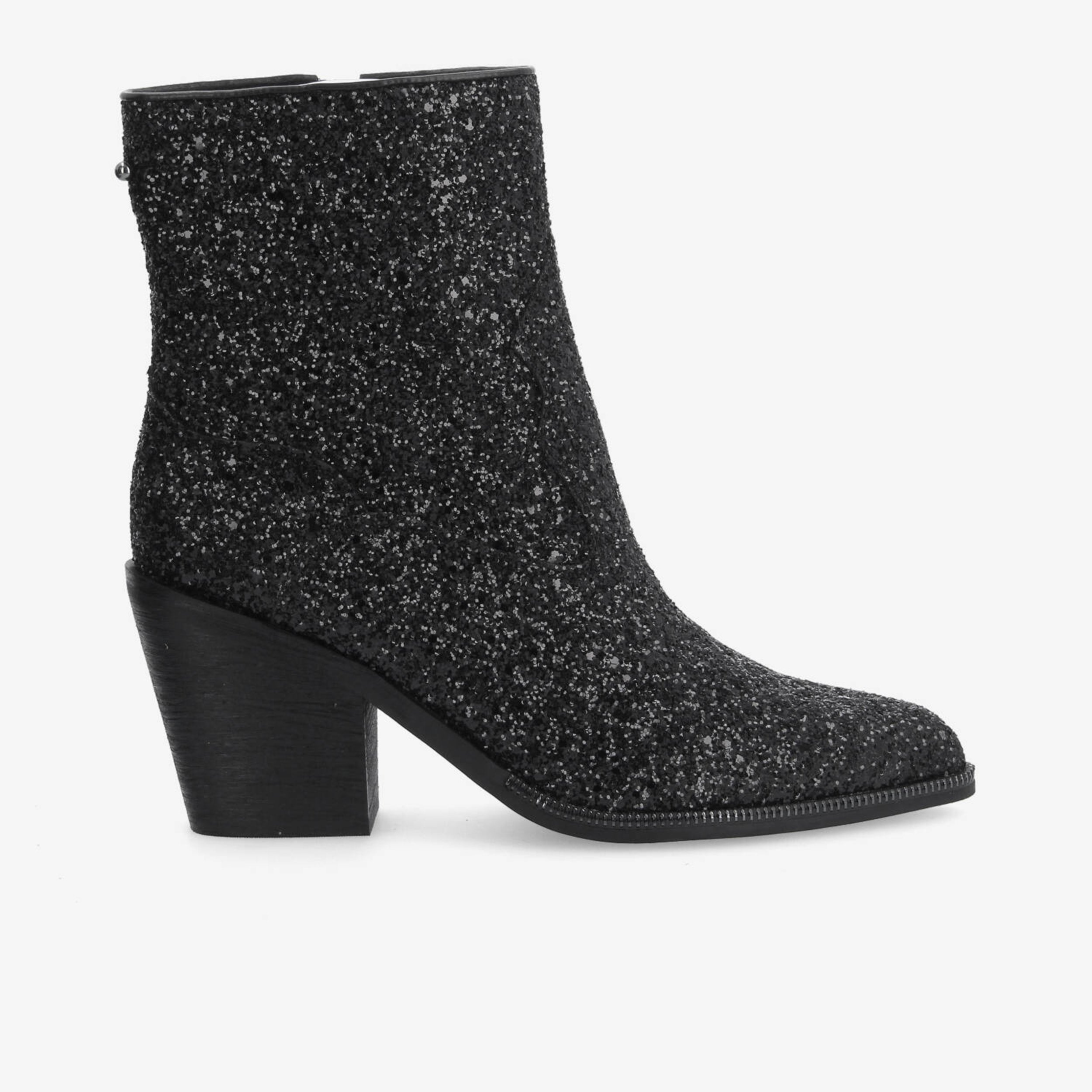 Leonie Zip Boots - Noir, SCHMOOVE