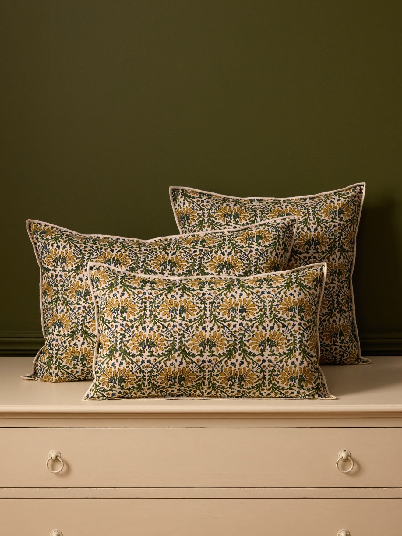 Housse de coussin imprimé indien, CYRILLUS