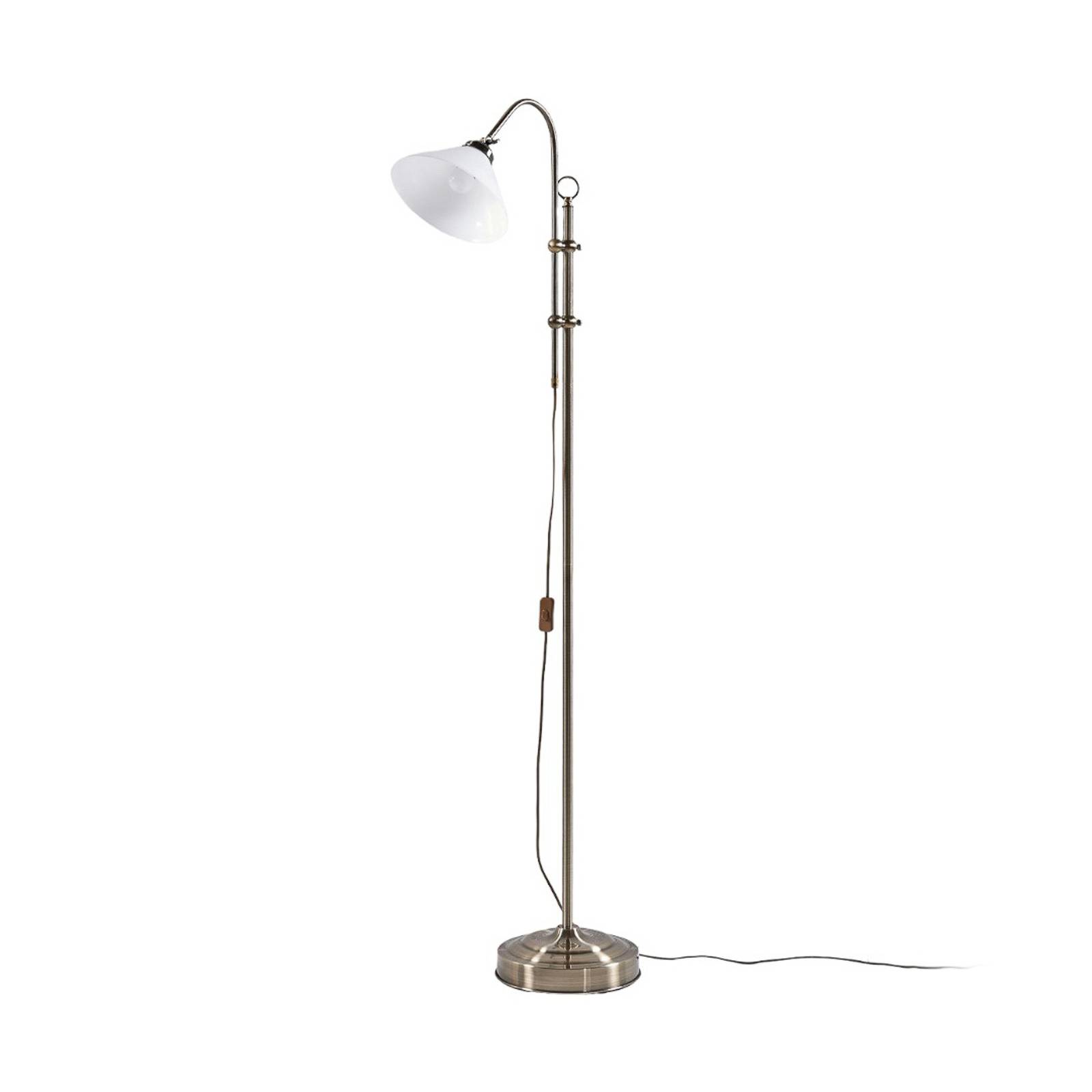 Lampadaire en métal antique, Otis, LINDBY