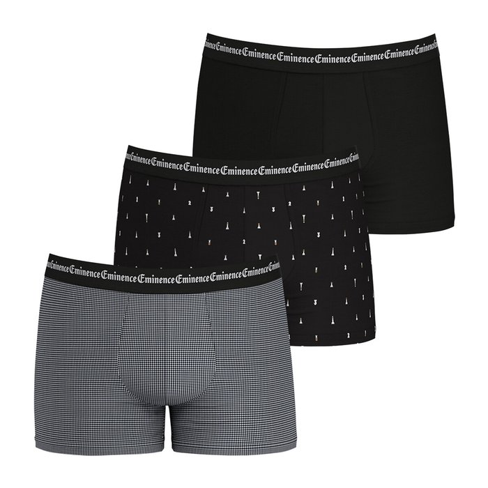 Image 0 3er-Pack Boxerpants Business Print EMINENCE 3er-Pack Boxerpants Business Print EMINENCE image 0