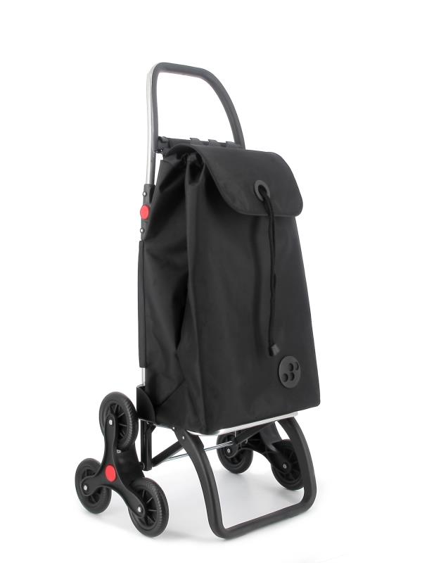 Chariot de course Rolser pliable 6 roues - Noir, ROLSER