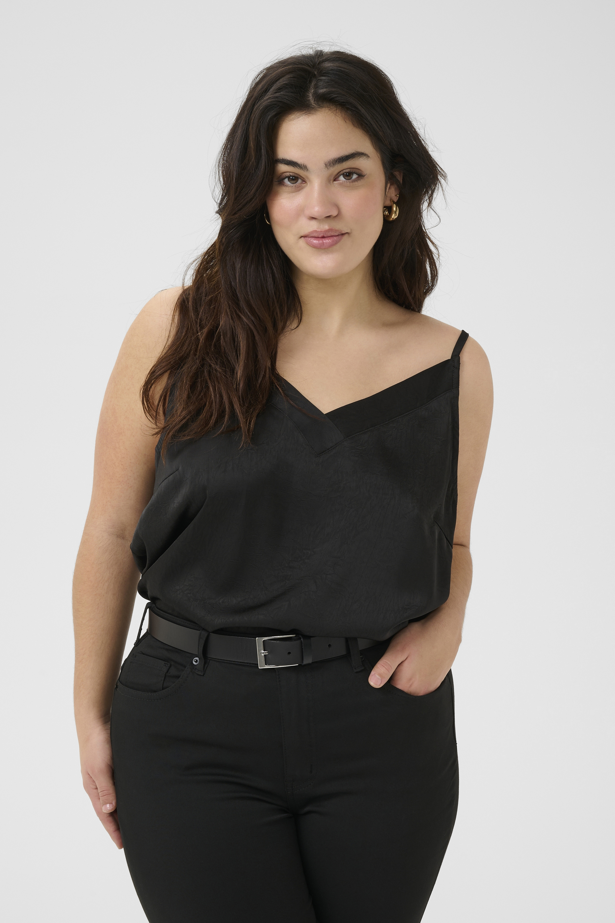 Blouse sans manches, KAFFE CURVE