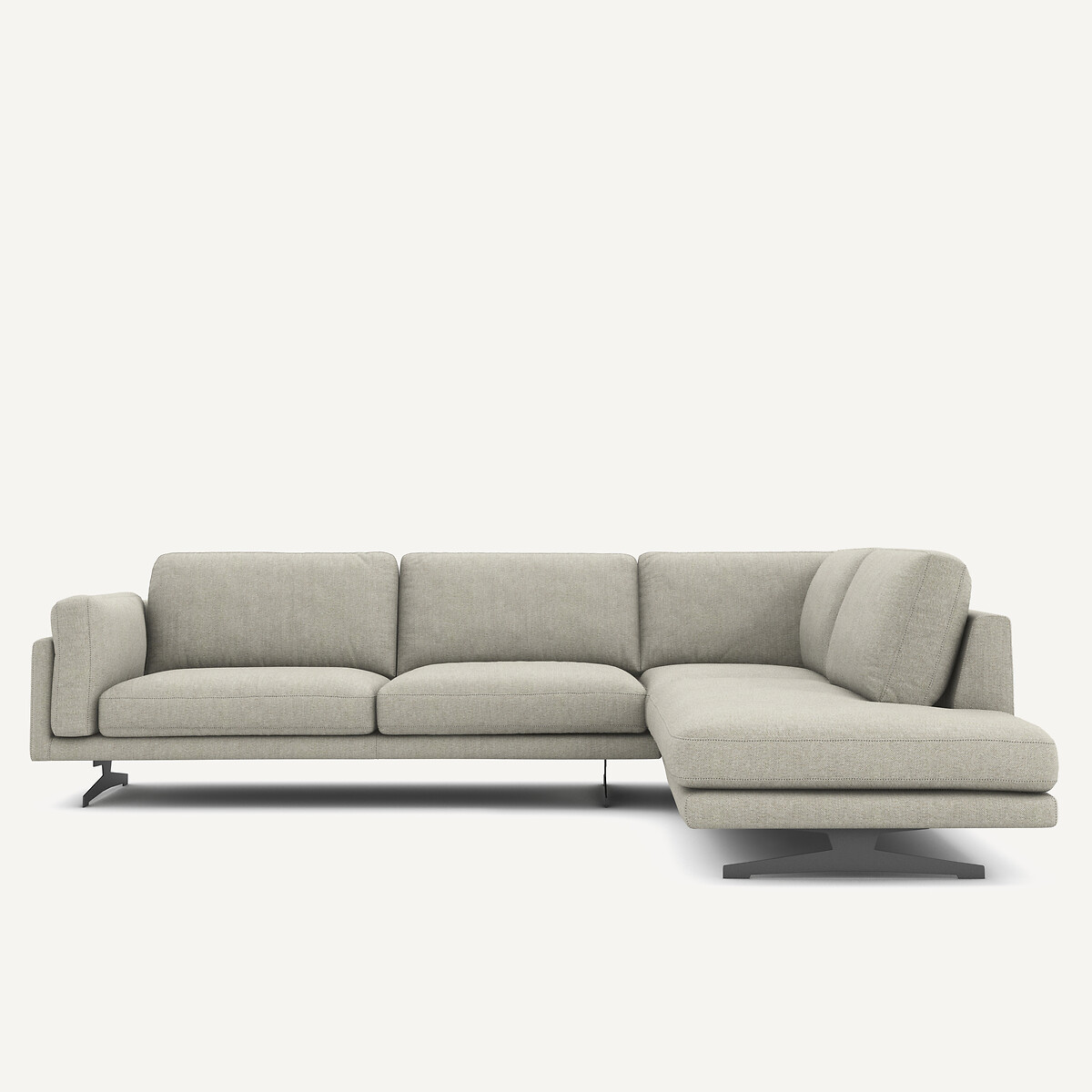 Ecksofa César, Tweed-Optik, AM.PM