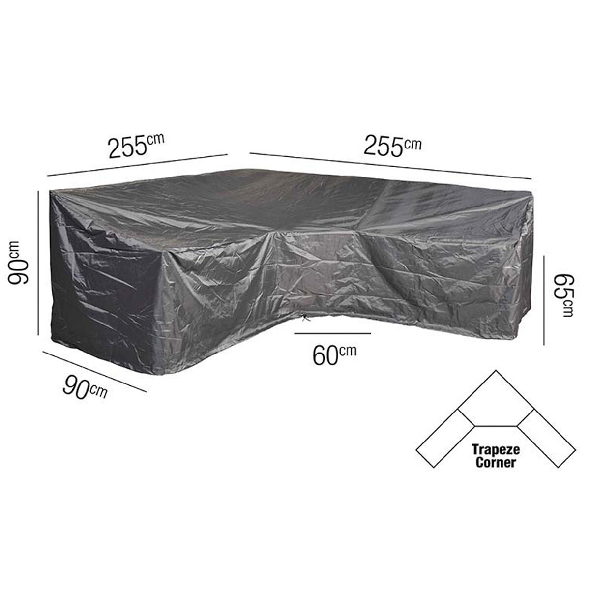 Garden Trapeeze Lounge Set Cover 255x255cm, AEROCOVER