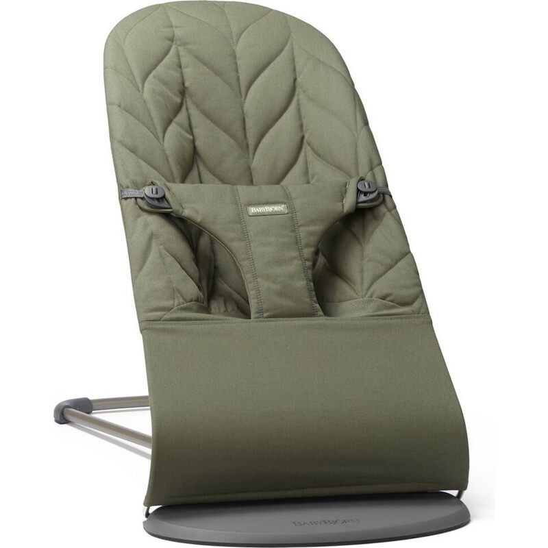 Transat Bliss Tissé Matelassage Pétale Vert foncé, BABYBJORN
