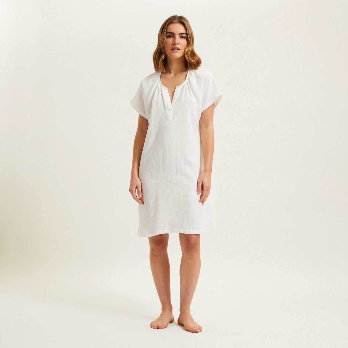 Chemise de nuit femme voile de coton new arrivals