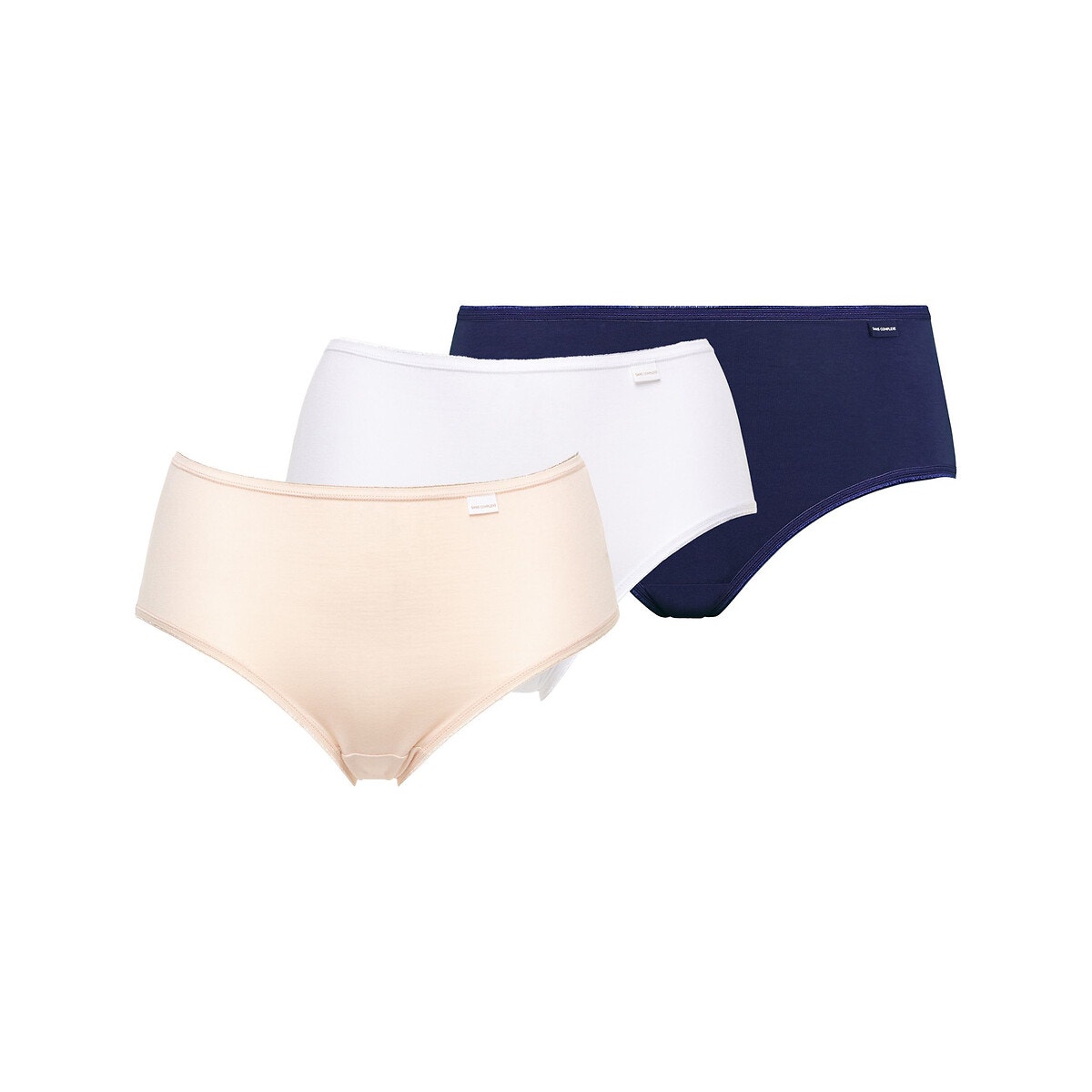 Lot de 3 slips femme coton bio écru - Sao-Bio