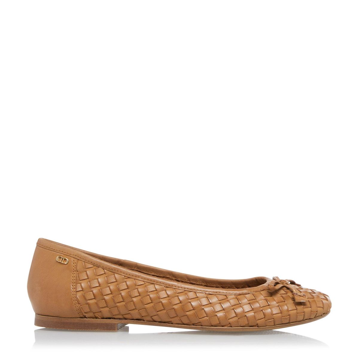 ballerines cuir tressé