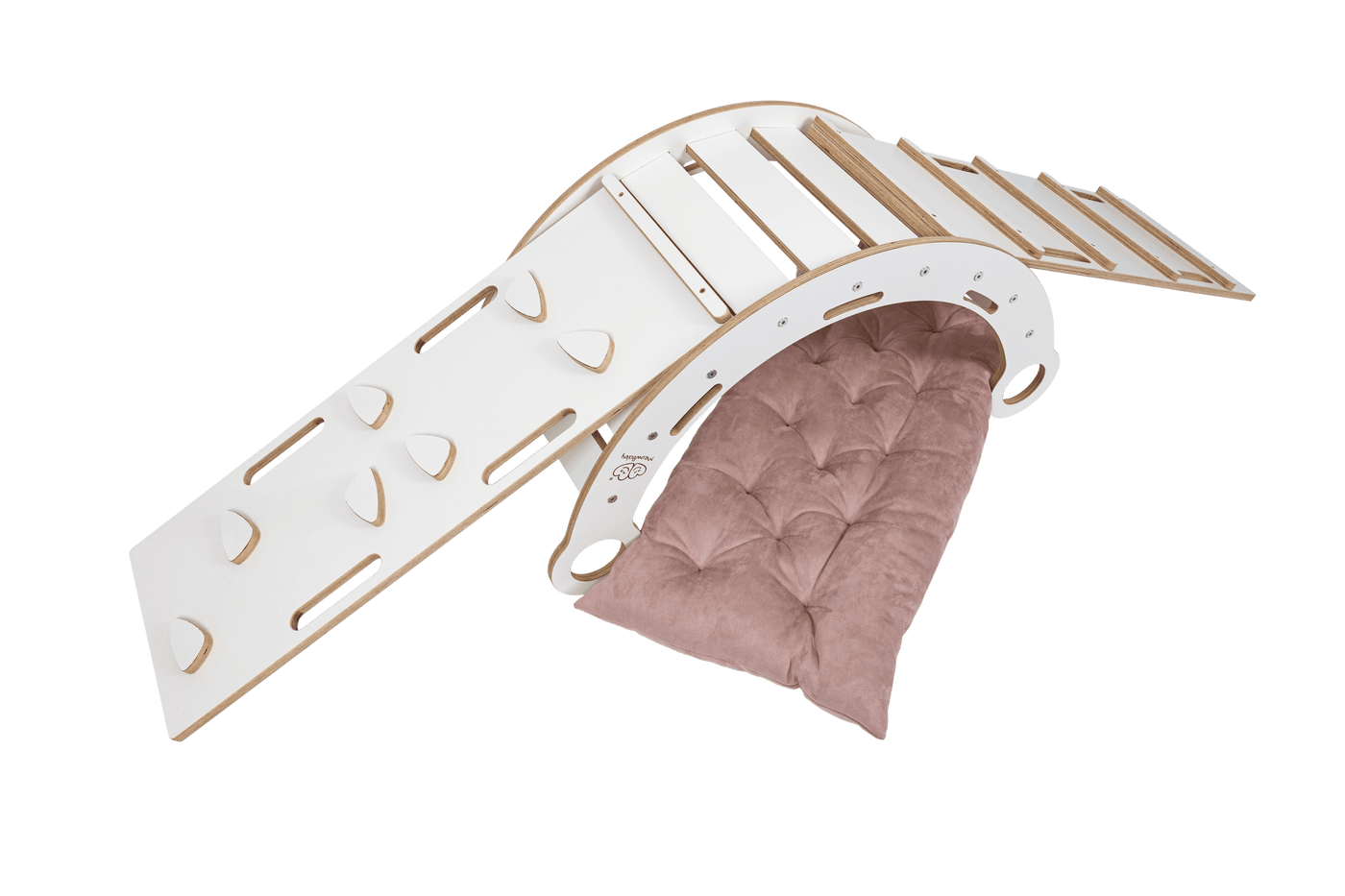 Arche Rocker avec toboggan et escalade, MEOW BABY