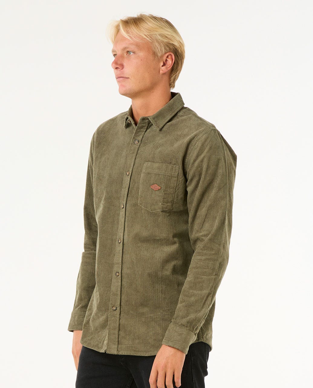 Chemise CLASSIC SURF CORD L/S SHIRT, RIP CURL