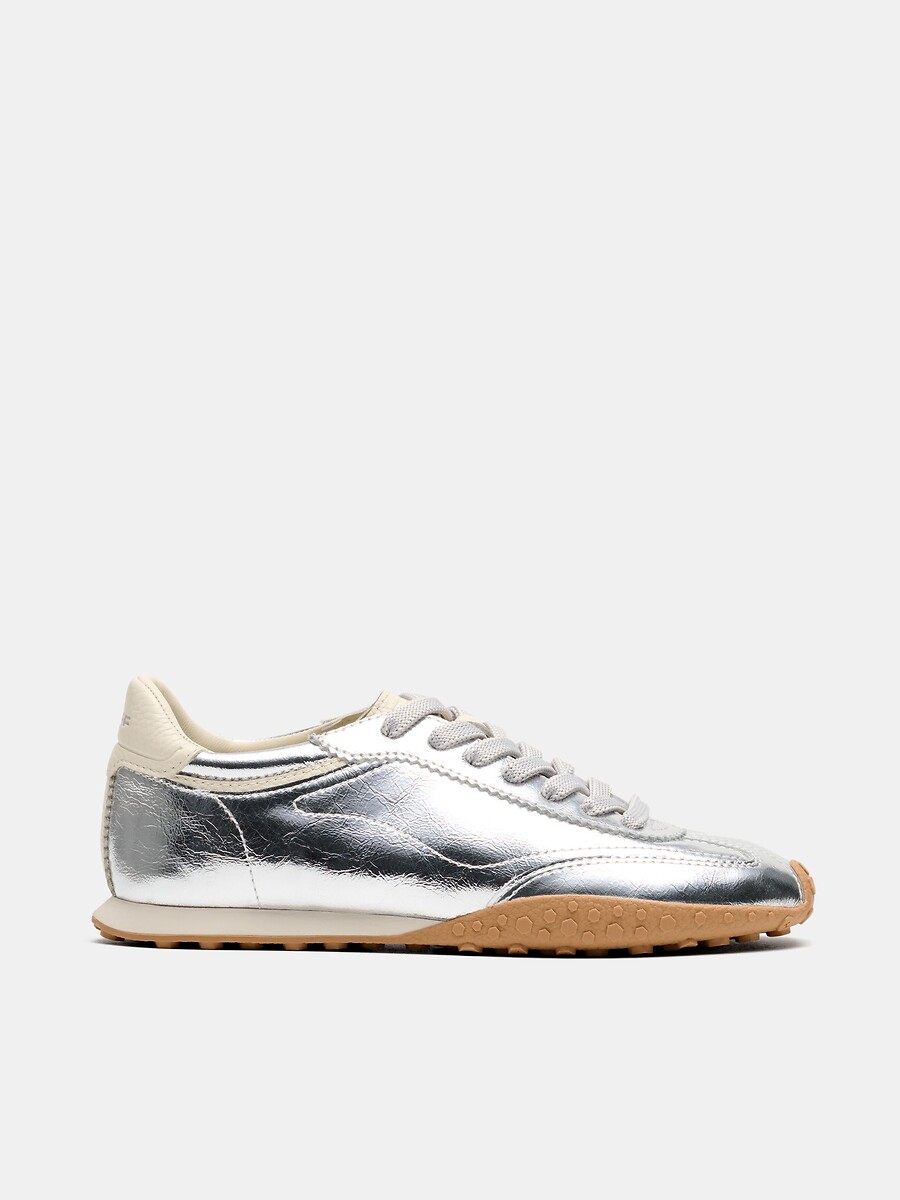 Baskets en cuir BRIDGE FL SILVER, HOFF