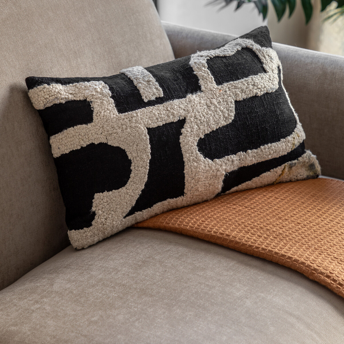 Kellan Embroidered Filled Cushion, SO'HOME