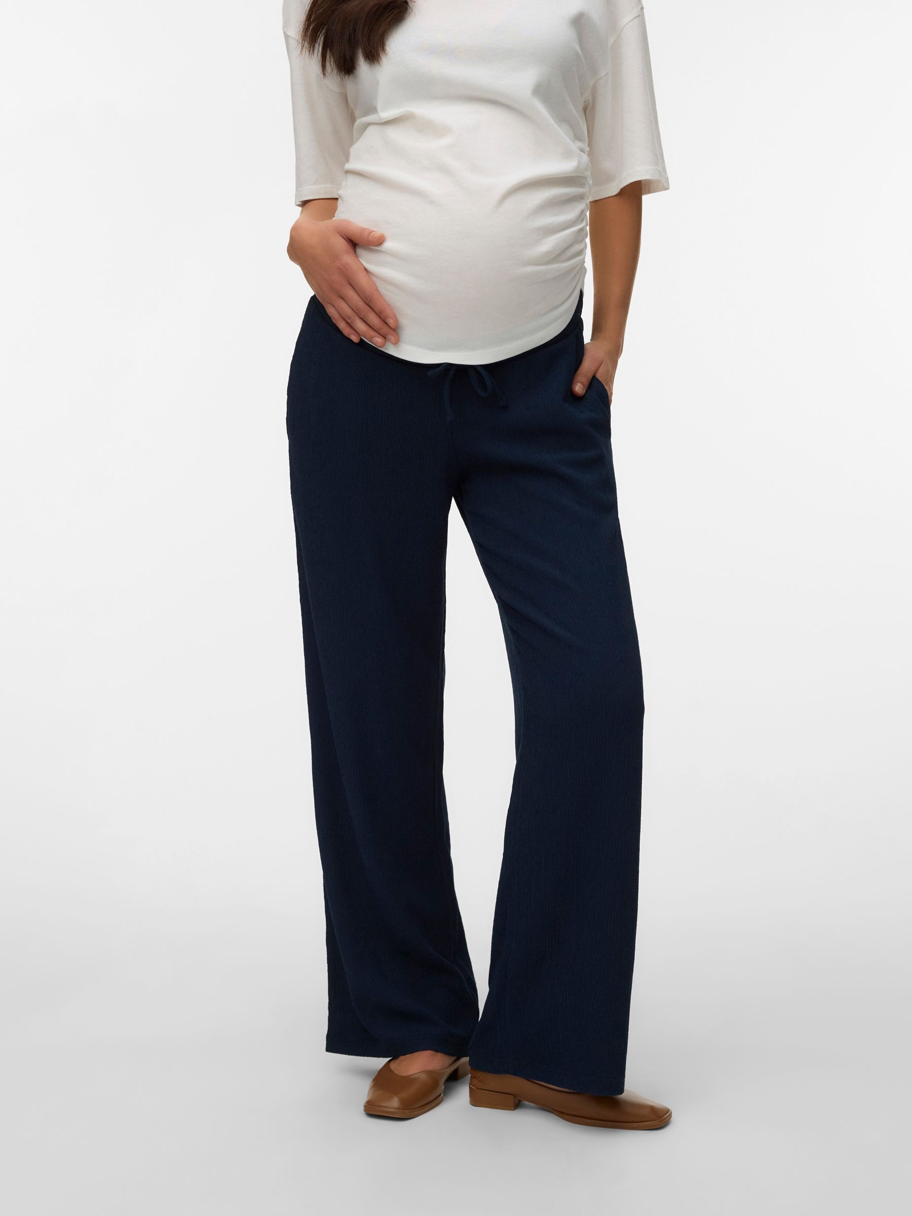 Pantalon À Jambe Large, MAMA LICIOUS