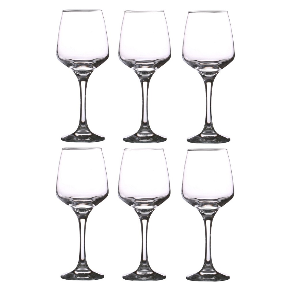Lot de 6 verres à vin 29.5cl LAL, DECORATIE