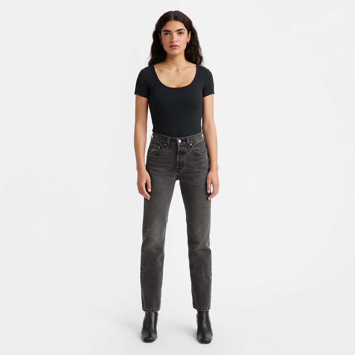 Jean 501 2024 noir femme