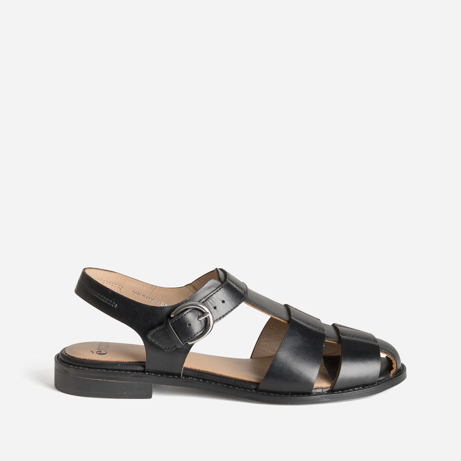 Sandale Plate en cuir SOIZIC, ERAM