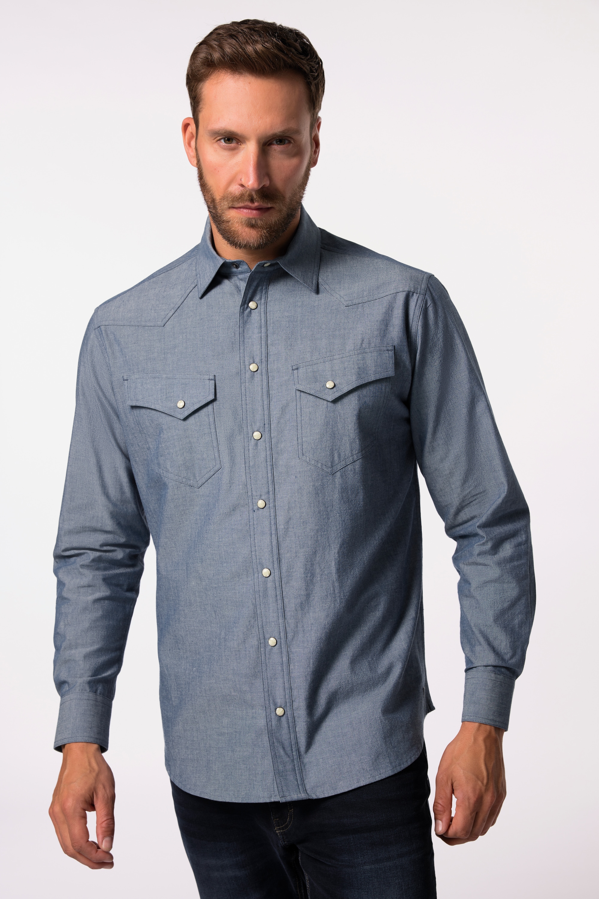 Chemise manches longues esprit cowboy, JP1880