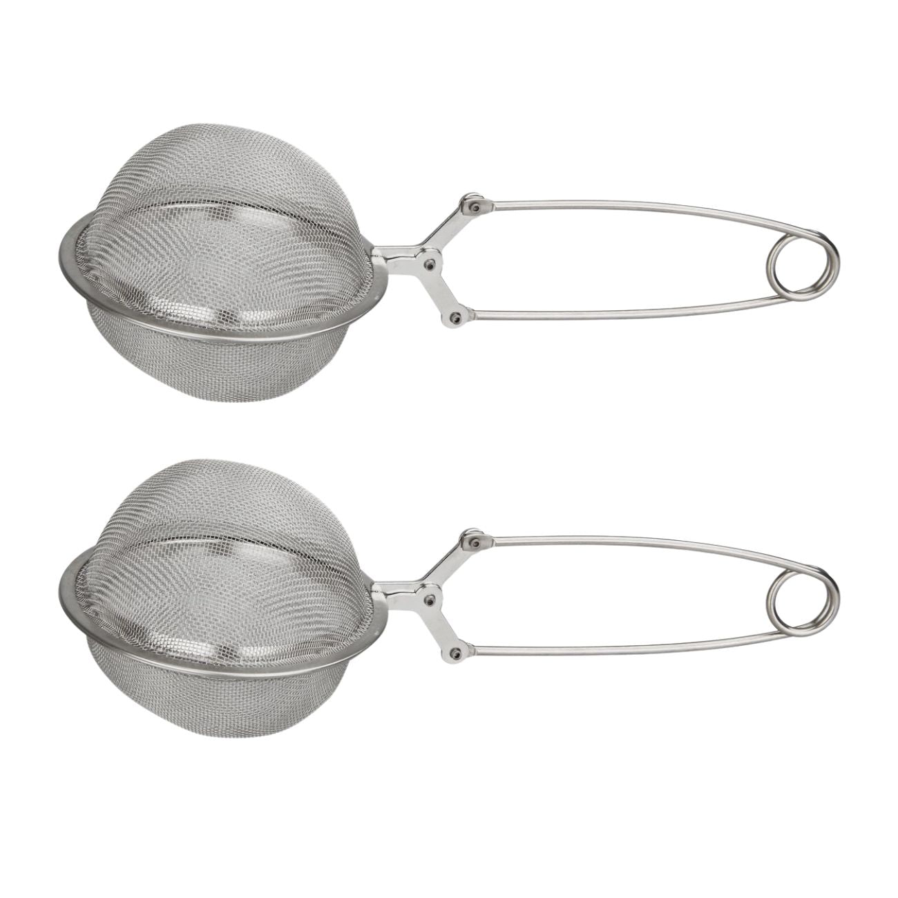 Ensemble de 2 Boules à thé type Pinces à thé en inox, FACKELMANN