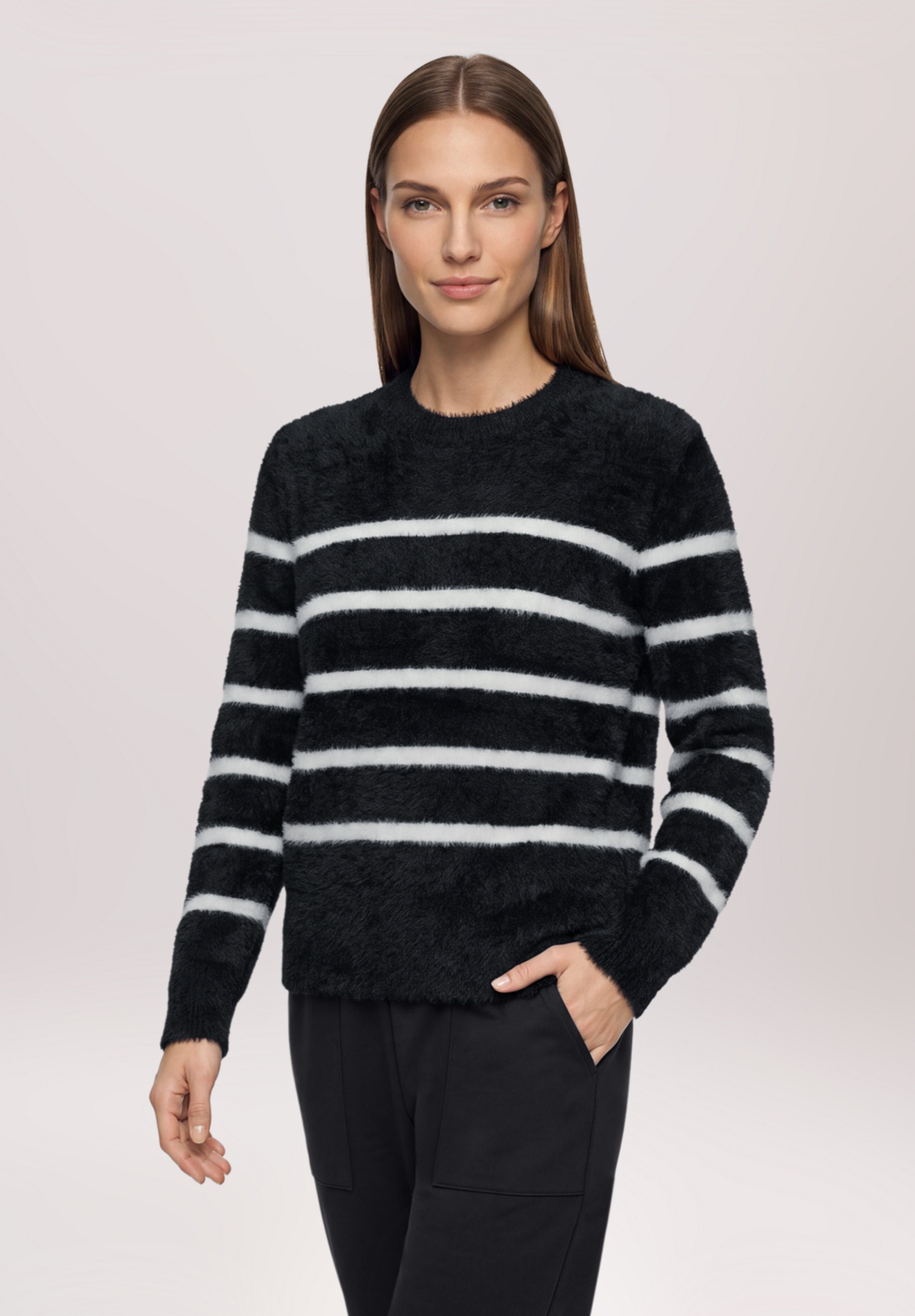 Pull-over en maille à rayures, BETTY BARCLAY