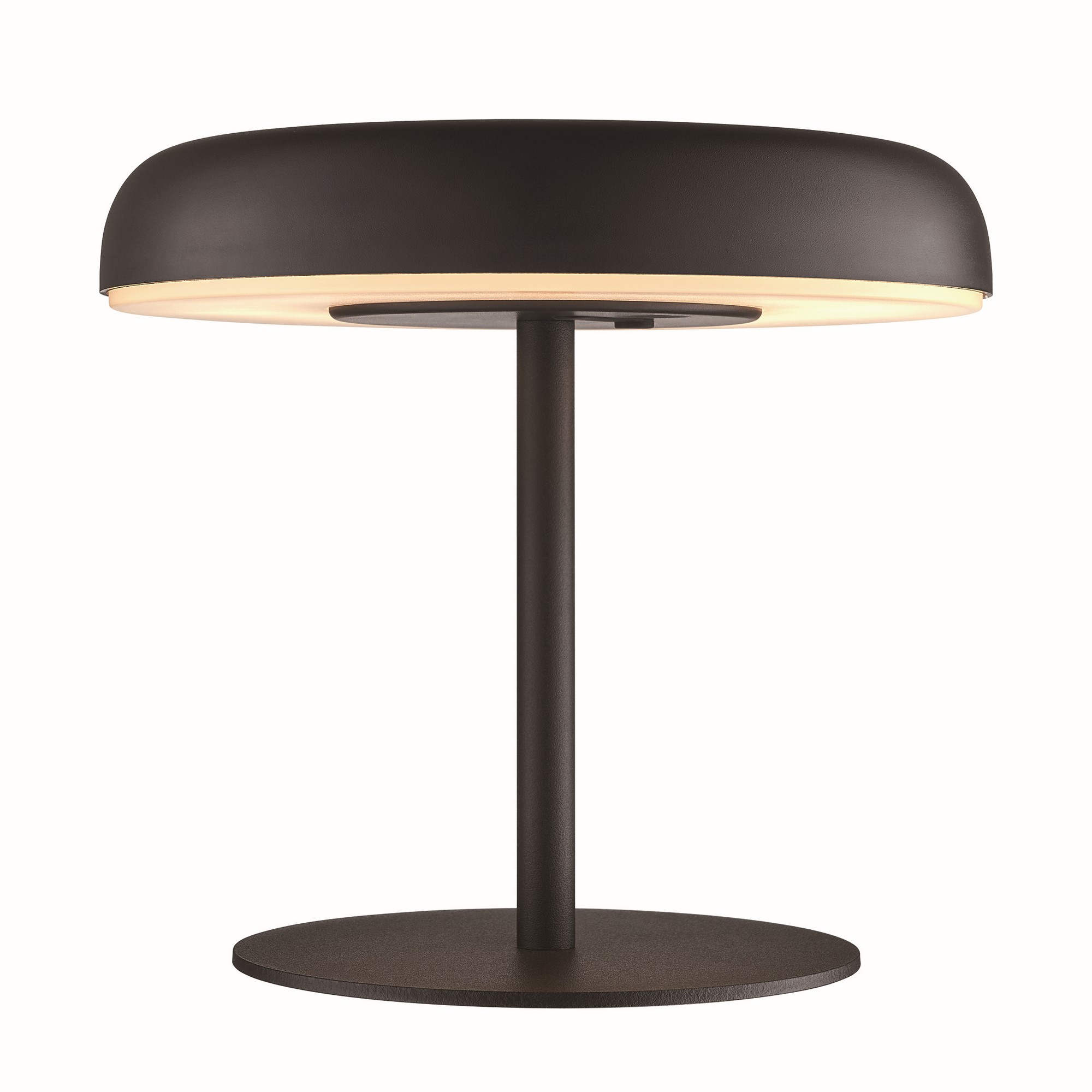 Lampe solaire Ronde, au design épuré d'exterieur en plastique, ELMER Solar, NORDLUX
