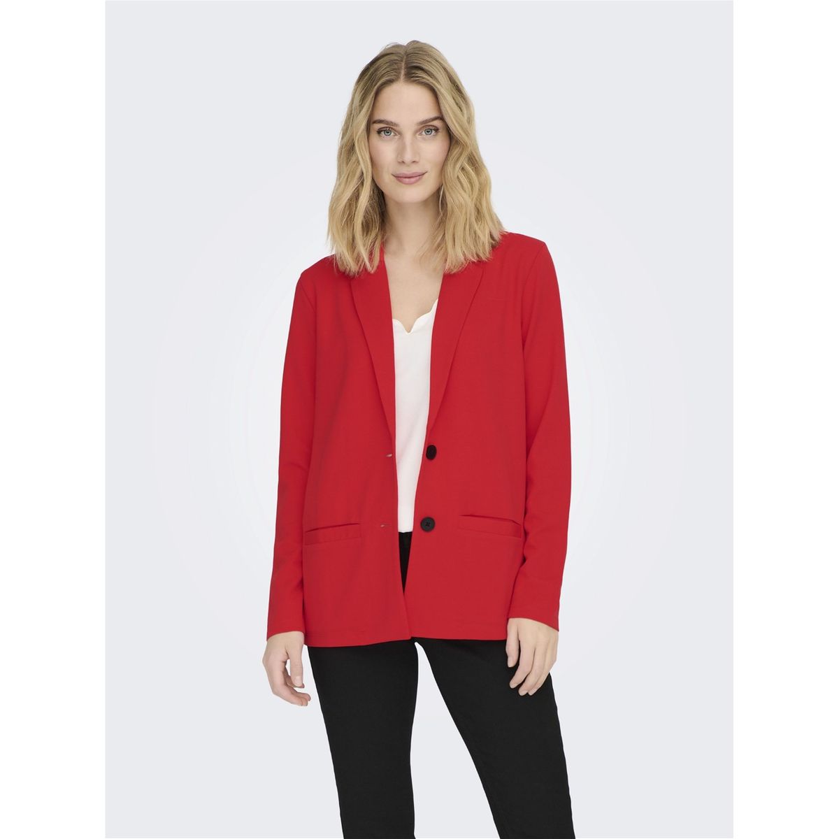 Blazer long hotsell rouge