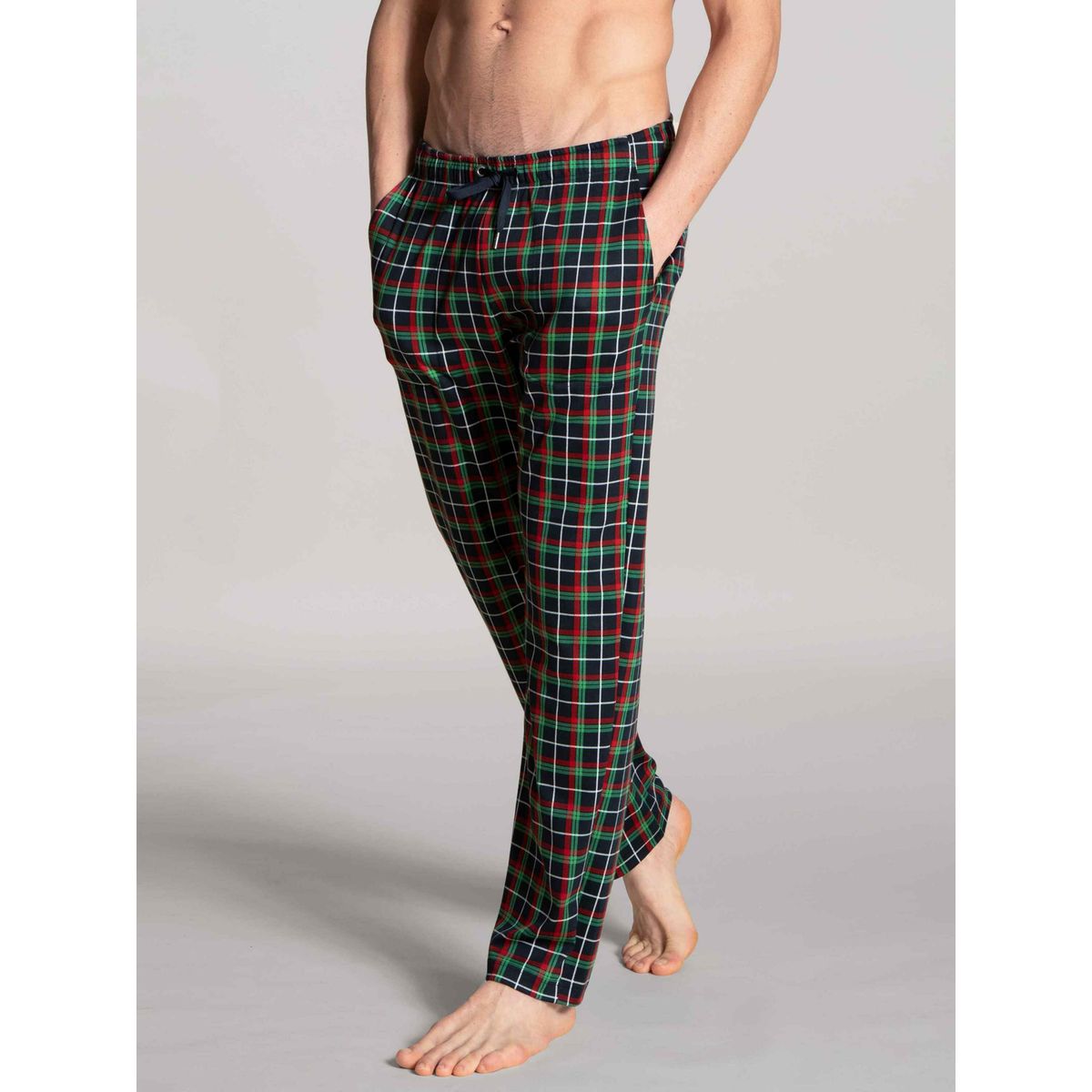 Aiboria Bas de Pyjama en Coton Homme Pantalon de Pyjama Vêtements de Nuit Homme