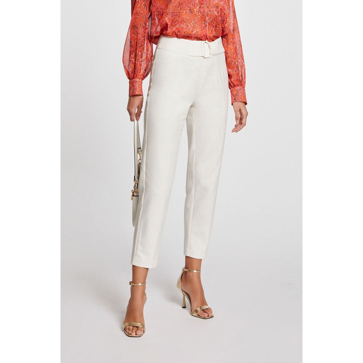 Pantalon taille haute morgan clearance