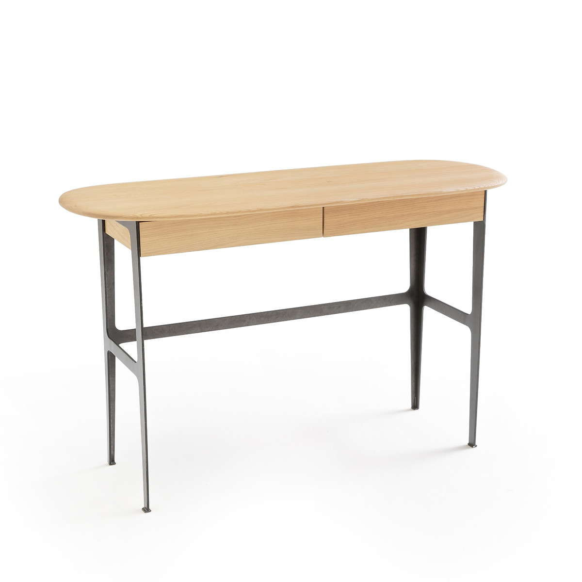 Addisson Solid Oak & Oak Veneer Desk