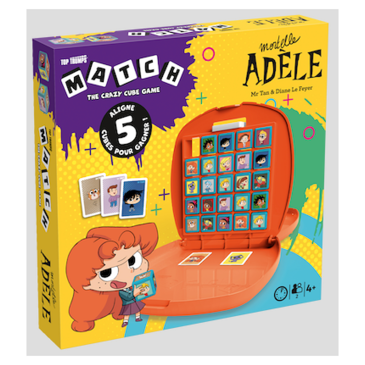 Jeu de memoire Mortelle adele Match, WINNING MOVES
