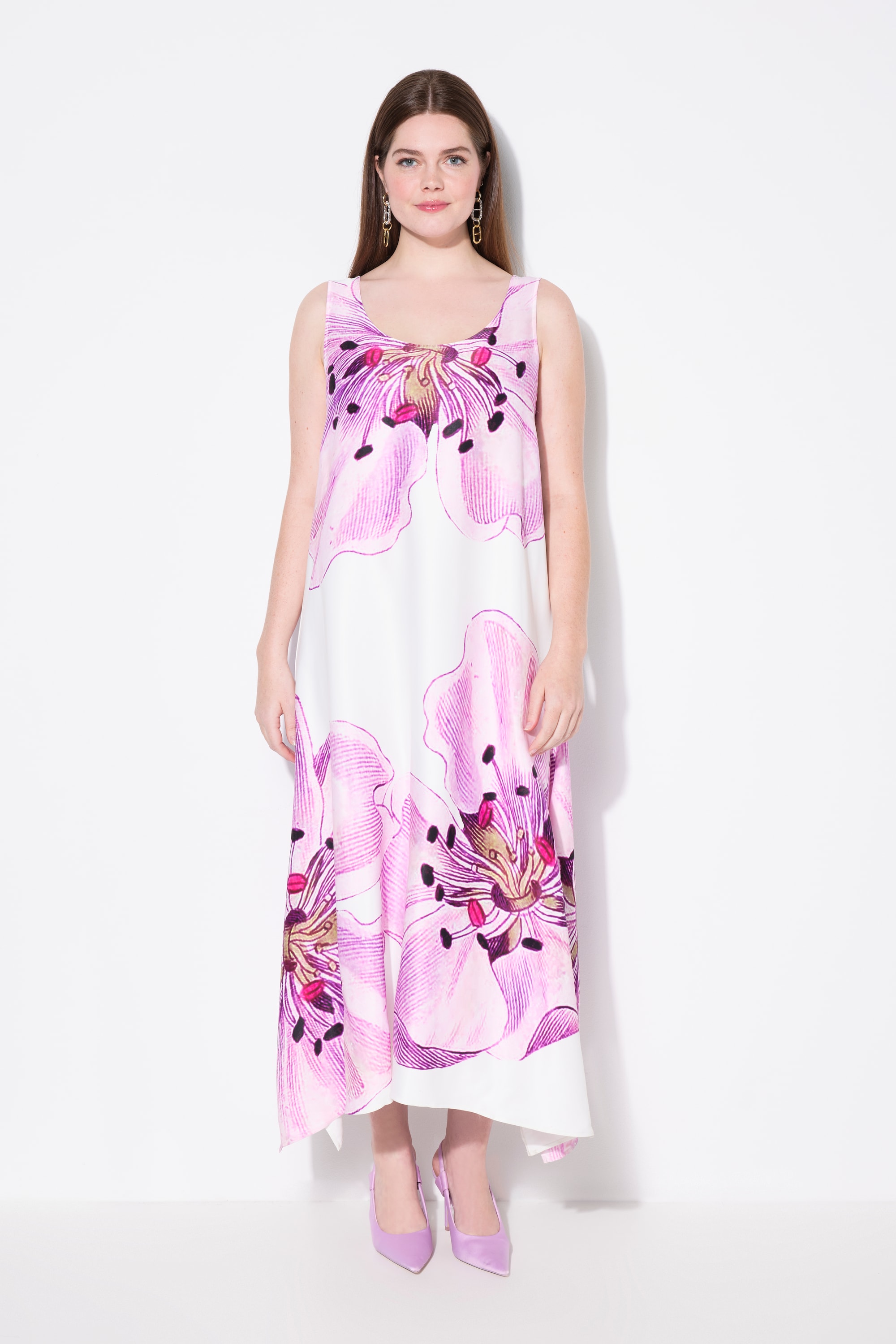 Robe midi sans manches, ULLA POPKEN