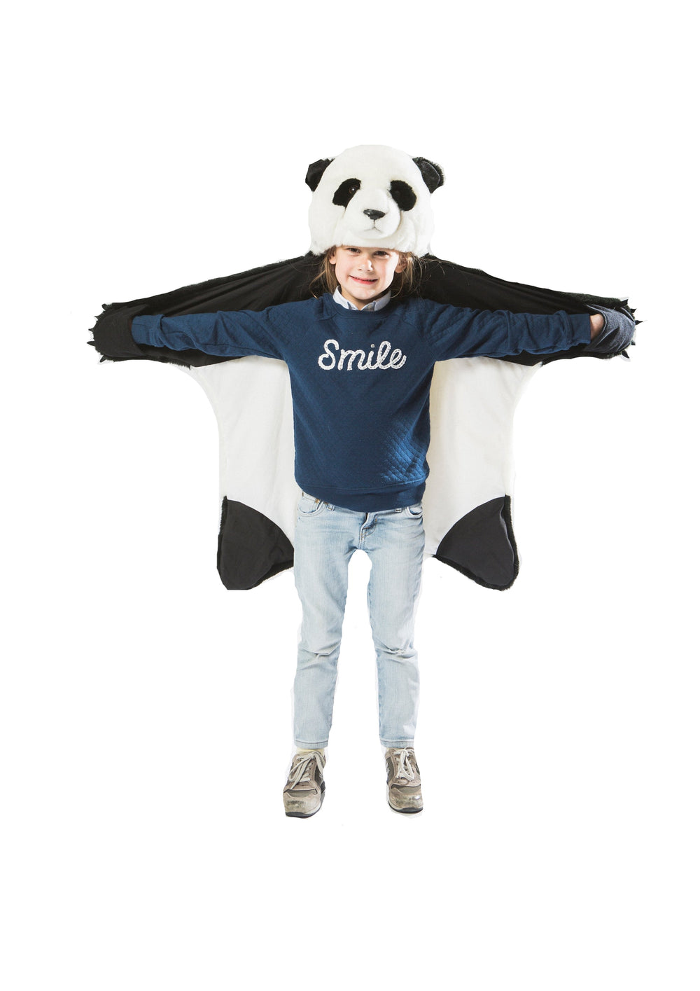 Cape peluche PANDA, WILD AND SOFT