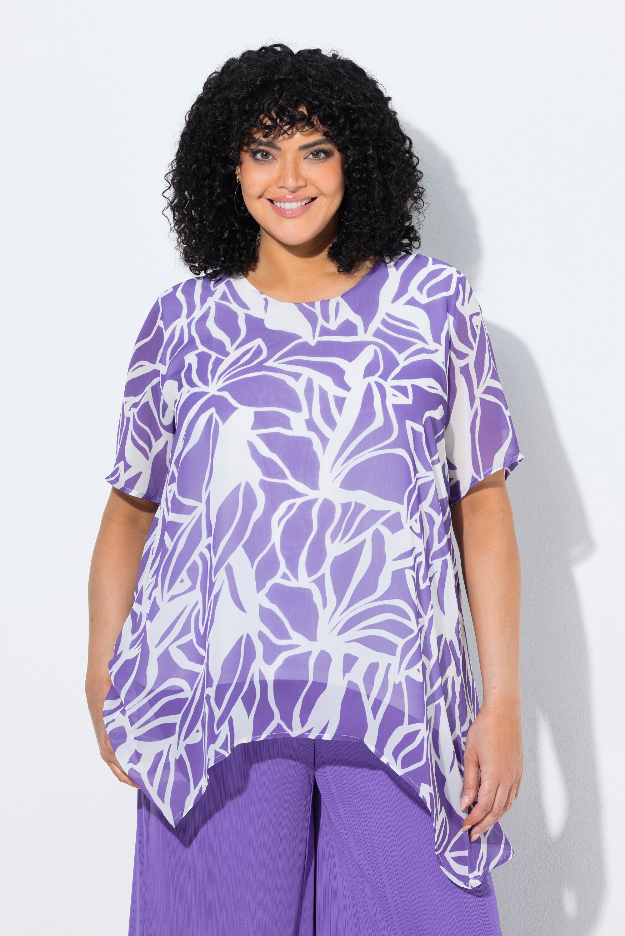Blouse en mousseline, ULLA POPKEN