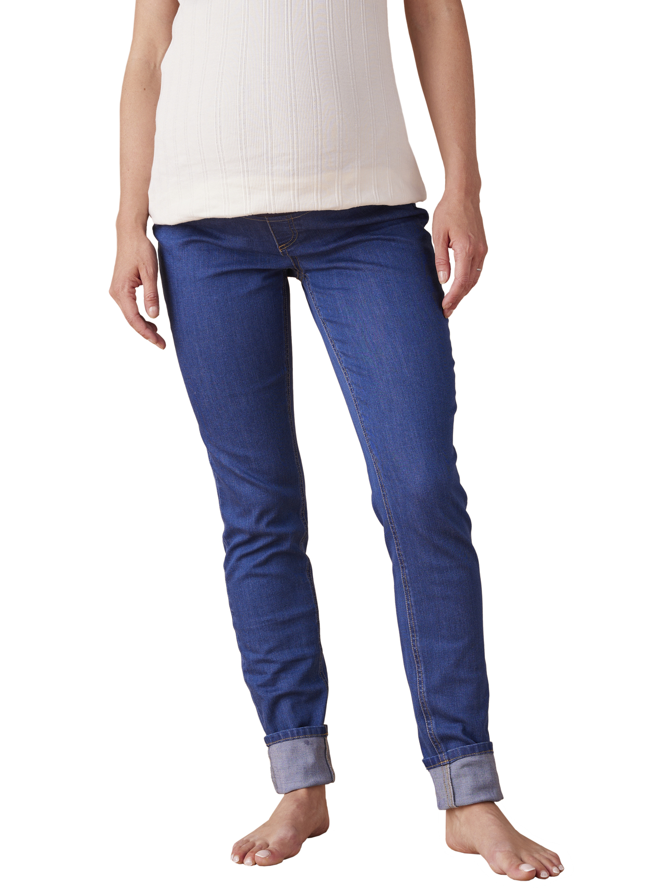 Tregging de grossesse en denim, ENVIE DE FRAISE