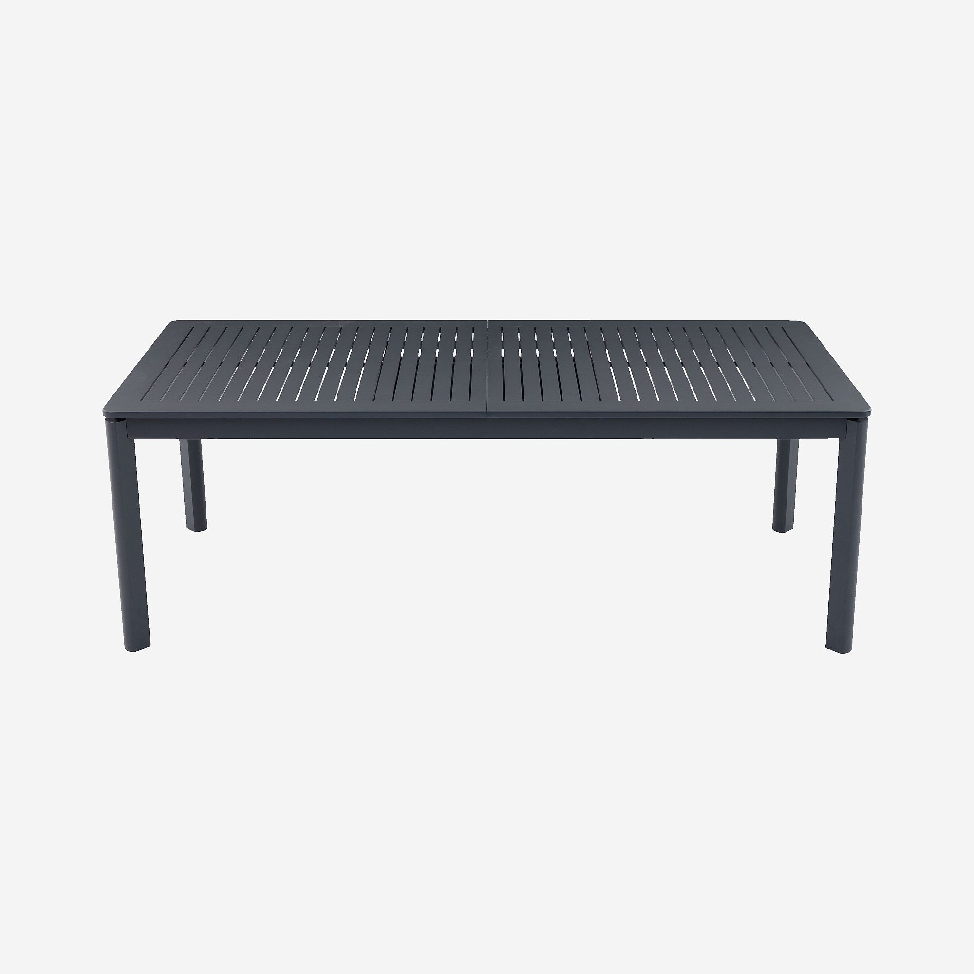 Table de jardin extensible en aluminium NISA, HABITAT